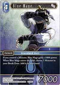 Blue Mage - Opus XIV: Crystal Abyss - Final Fantasy TCG card
