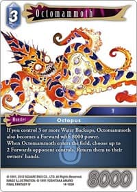 Octomammoth - Opus XIV: Crystal Abyss - Final Fantasy TCG card