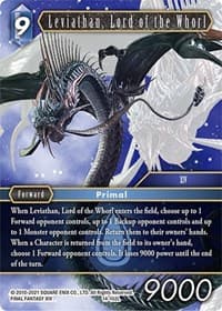 Leviathan, Lord of the Whorl - Opus XIV: Crystal Abyss - Final Fantasy TCG card