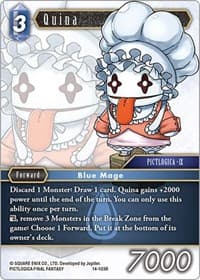 Quina - Opus XIV: Crystal Abyss - Final Fantasy TCG card