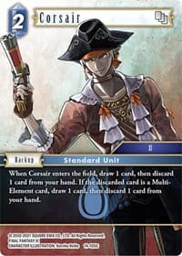 Corsair - Opus XIV: Crystal Abyss - Final Fantasy TCG card