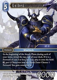 Golbez - Opus XIV: Crystal Abyss - Final Fantasy TCG card