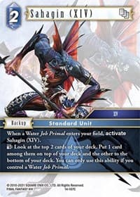 Sahagin (XIV) - Opus XIV: Crystal Abyss - Final Fantasy TCG card