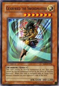 Gearfried the Swordmaster - Structure Deck: Warrior's Triumph - YuGiOh card