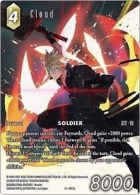 Cloud (Full Art) - Opus XIV: Crystal Abyss - Final Fantasy TCG card