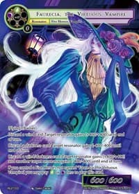 Faurecia, the Virtuous Vampire - Promo Cards - Force of Will card