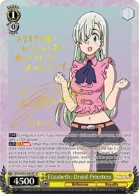 Elizabeth: Druid Priestess (SP) - The Seven Deadly Sins - Weiss Schwarz card