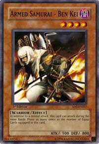Armed Samurai - Ben Kei - Structure Deck: Warrior's Triumph - YuGiOh card