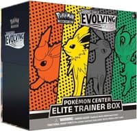 Evolving Skies Pokemon Center Elite Trainer Box [Jolteon/Flareon/Umbreon/Leafeon] (Exclusive) - SWSH07: Evolving Skies - Pokemon card