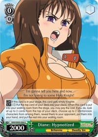 Diane: Hypnotized - The Seven Deadly Sins - Weiss Schwarz card