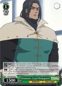 Griamore: Loyal Bodyguard - The Seven Deadly Sins - Weiss Schwarz card