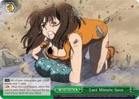 Last Minute Save - The Seven Deadly Sins - Weiss Schwarz card