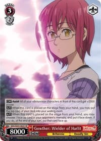 Gowther: Wielder of Harlit (SR) - The Seven Deadly Sins - Weiss Schwarz card