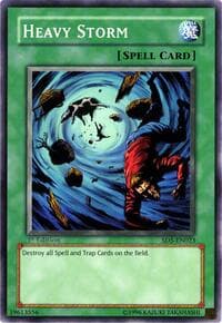 Heavy Storm - Structure Deck: Warrior's Triumph - YuGiOh card