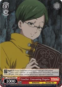 Gowther: Unassuming Disguise - The Seven Deadly Sins - Weiss Schwarz card