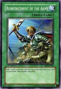 Reinforcement of the Army - Structure Deck: Warrior's Triumph - YuGiOh card