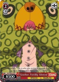 Gowther: Forcibly Silenced - The Seven Deadly Sins - Weiss Schwarz card