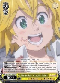 Meliodas: Clever Feint (RRR) - The Seven Deadly Sins - Weiss Schwarz card