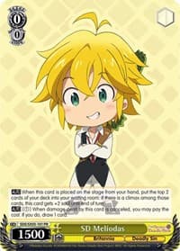 SD Meliodas - The Seven Deadly Sins - Weiss Schwarz card