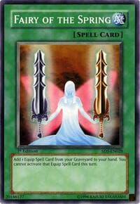 Fairy of the Spring - Structure Deck: Warrior's Triumph - YuGiOh card