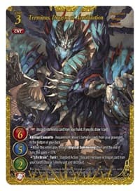 Terminus, Dragon of Annihilation - Onslaught of the Eldritch Gods - Gate Ruler card