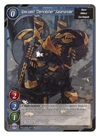 Specialist "Demolisher" Salamander - Onslaught of the Eldritch Gods - Gate Ruler card
