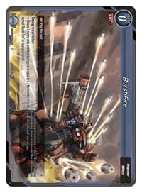 Burst-Fire - Onslaught of the Eldritch Gods - Gate Ruler card