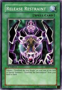 Release Restraint - Structure Deck: Warrior's Triumph - YuGiOh card