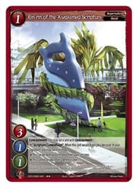 Rin-rin of the Awakened Scripture - Onslaught of the Eldritch Gods - Gate Ruler card