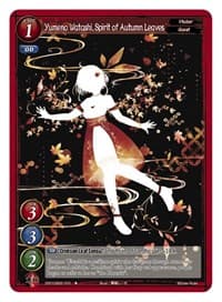 Yumeno Watashi, Spirit of Autumn Leaves - Onslaught of the Eldritch Gods - Gate Ruler card