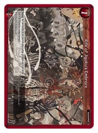 Rite of Jigoku's Embrace - Onslaught of the Eldritch Gods - Gate Ruler card