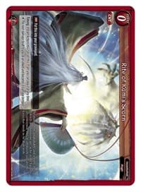 Rite of Kami's Scorn - Onslaught of the Eldritch Gods - Gate Ruler card