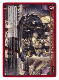 Rite of the Dragon God's Awakening - Onslaught of the Eldritch Gods - Gate Ruler card