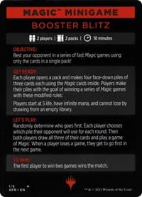 Magic Minigame: Booster Blitz - Adventures in the Forgotten Realms - Magic: The Gathering card