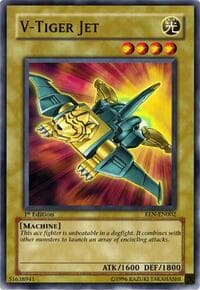V-Tiger Jet - Elemental Energy - YuGiOh card