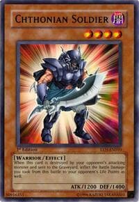 Chthonian Soldier - Elemental Energy - YuGiOh card