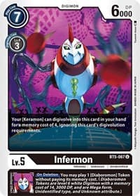 Infermon - Battle of Omni - Digimon Card Game card