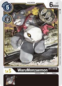 WaruMonzaemon - Battle of Omni - Digimon Card Game card