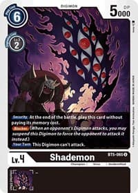 Shademon - Battle of Omni - Digimon Card Game card