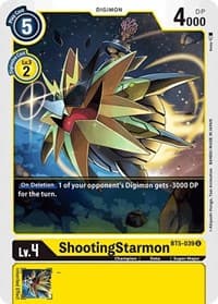 ShootingStarmon - Battle of Omni - Digimon Card Game card