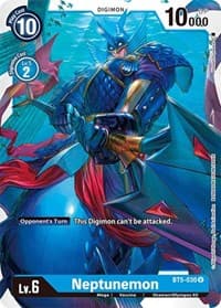 Neptunemon - Battle of Omni - Digimon Card Game card