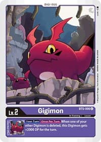 Gigimon - Battle of Omni - Digimon Card Game card