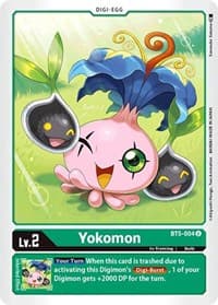 Yokomon - Battle of Omni - Digimon Card Game card