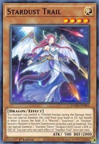 Stardust Trail - Dawn of Majesty - YuGiOh card