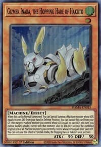 Gizmek Inaba, the Hopping Hare of Hakuto - Dawn of Majesty - YuGiOh card
