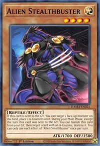 Alien Stealthbuster - Dawn of Majesty - YuGiOh card
