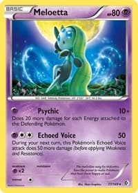 Meloetta - 77/149 (Boundaries Crossed) - Deck Exclusives - Pokemon card