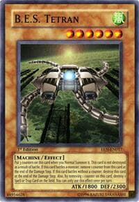 B.E.S. Tetran - Elemental Energy - YuGiOh card