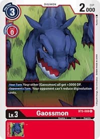 Gaossmon - Battle of Omni - Digimon Card Game card