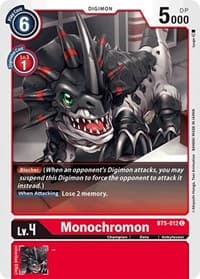 Monochromon - Battle of Omni - Digimon Card Game card